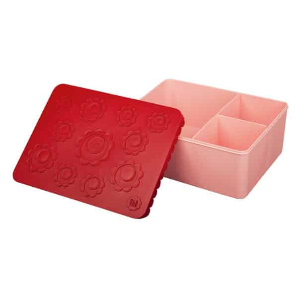 Blafre Lunchtrommel L - Bloemen Rood Roze 7090015486268 (2)