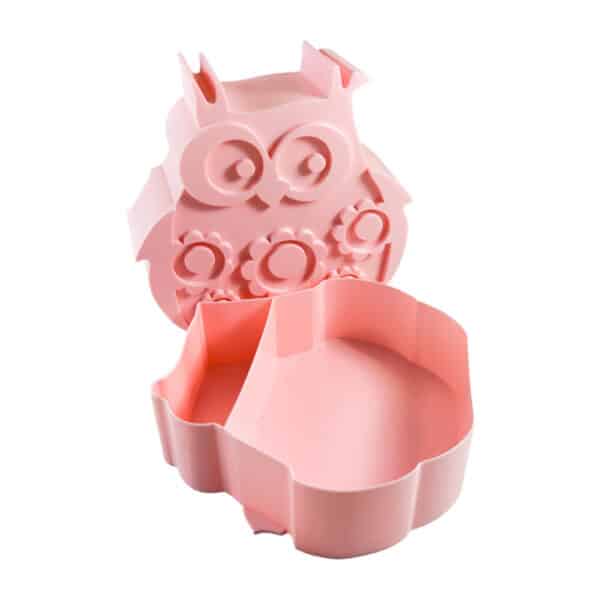 Blafre Lunchtrommel Uil - Roze 7090015487913