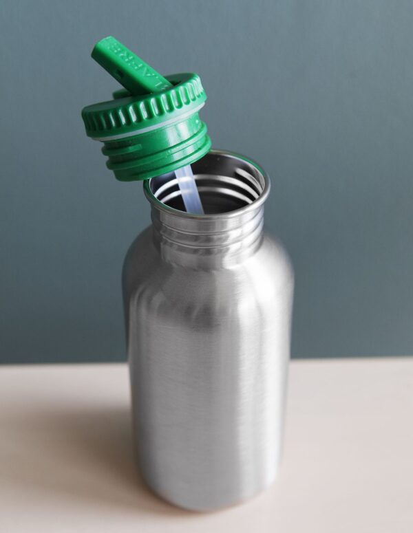 Blafre Rietjes voor Dop met Tuit (set van 3) + reinigingsborstel - 300 ml BL1932 flip flop dop van rvs drinkflessen Blafre (3)