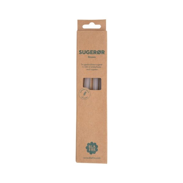 Blafre Rietjes voor Dop met Tuit (set van 3) + reinigingsborstel - 500 ml BL1933 flip flop dop van rvs drinkflessen Blafre