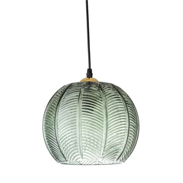 Bloomingville Hanglamp Glas Adar Groen - 30706089 (1)