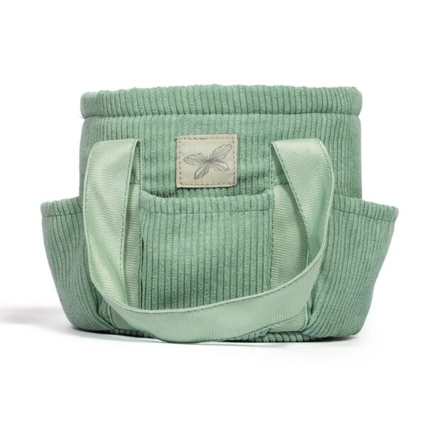 ByAstrup Stokpaard Verzorgingstas Corduroy Groen 5706798843687 - 184368 (1)