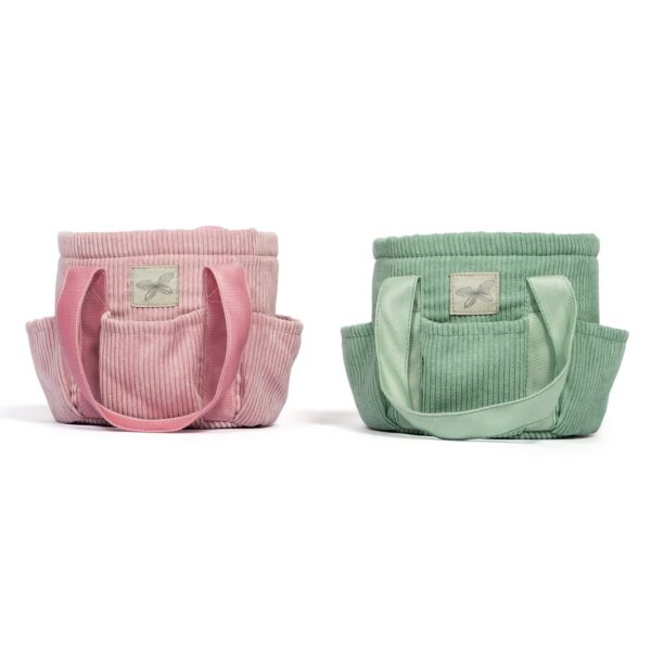 ByAstrup Stokpaard Verzorgingstas Corduroy Groen 5706798843687 - 184368 (4)