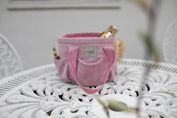 ByAstrup Stokpaard Verzorgingstas Corduroy Roze 5706798843670 - 184367 (5)
