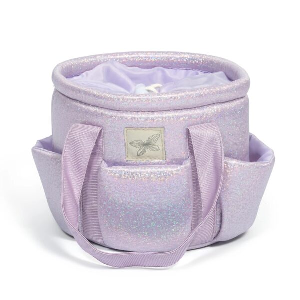 ByAstrup Stokpaard Verzorgingstas Glitter Lila 5706798843663 - 184366 (1)