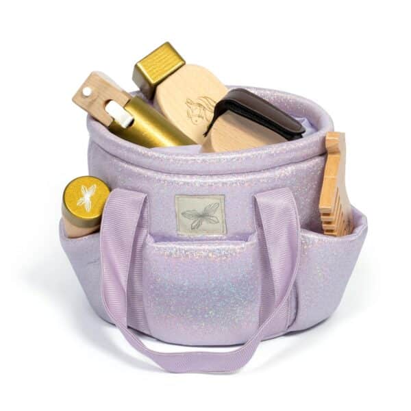 ByAstrup Stokpaard Verzorgingstas Glitter Lila 5706798843663 - 184366 (6)