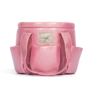 ByAstrup Stokpaard Verzorgingstas Glitter Roze 5706798843656 - 184365 (1)
