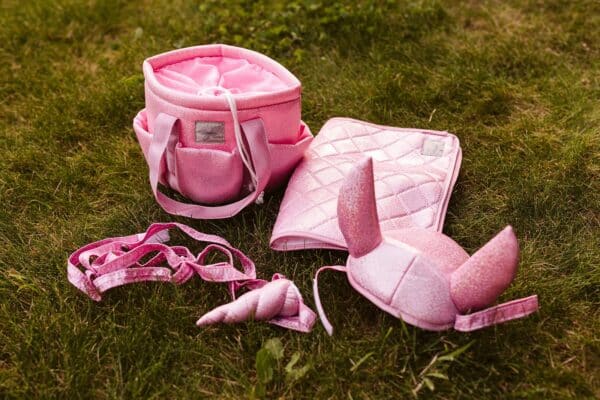 ByAstrup Stokpaard Verzorgingstas Glitter Roze 5706798843656 - 184365 (7)