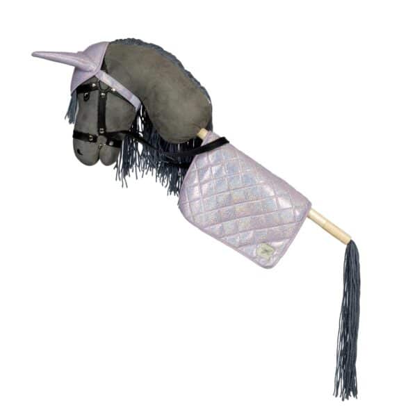 ByAstrup Stokpaard Zadeldekje en Muts Glitter Lila 5706798843717 - 184371 (2)