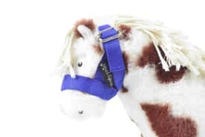 CP351 Crafty Ponies Veulen Halster Blauw bij Grasonderjevoeten.nl (1)