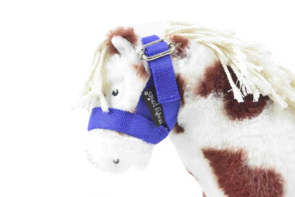 CP351 Crafty Ponies Veulen Halster Blauw bij Grasonderjevoeten.nl (1)