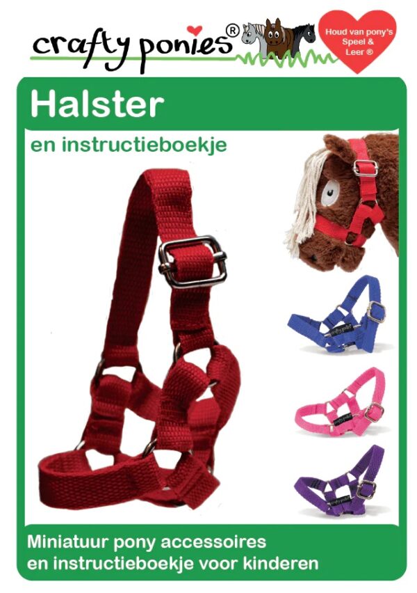 CP353 Crafty Ponies Veulen Halster RozeCrafty Ponies Veulen Halster Roze (3)