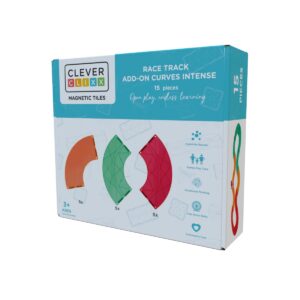 Cleverclixx Race Track Add On Curves Intense 15 stuks 6096734294208 (1)