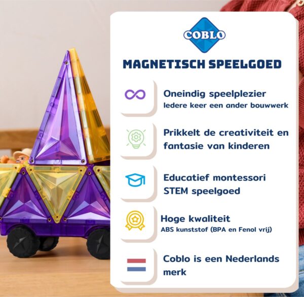 Coblo Auto Uitbreidingsset Onderstellen Pastel 2 stuks 8720938018206