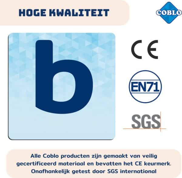 Coblo Kleine Letters voor Magnetische Tegels 60 stuks 8720938018039 (10)