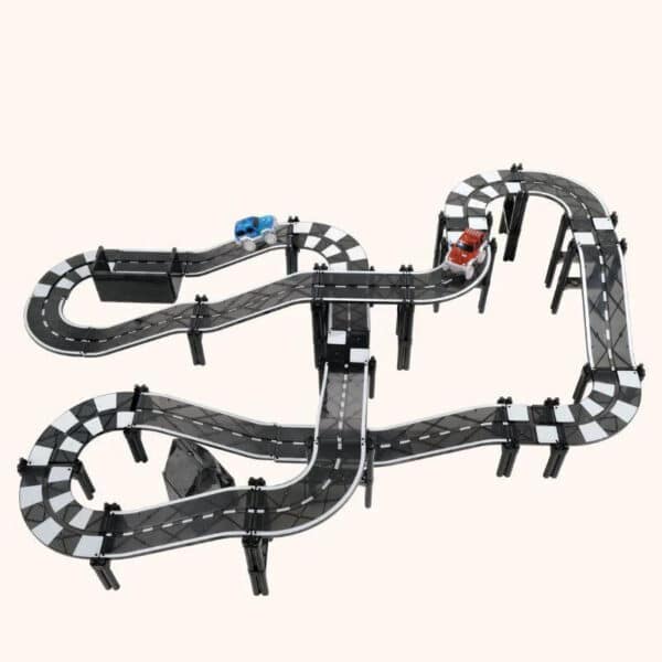 Coblo Racebaan Zwart Racetrack 70 stuks 8720938018114