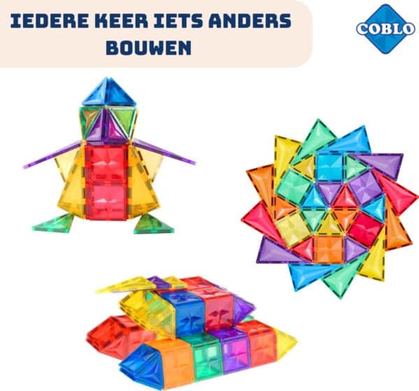 Coblo Schoolbox Magnetische Tegels Classic 100 stuks 8719327594315 (6)