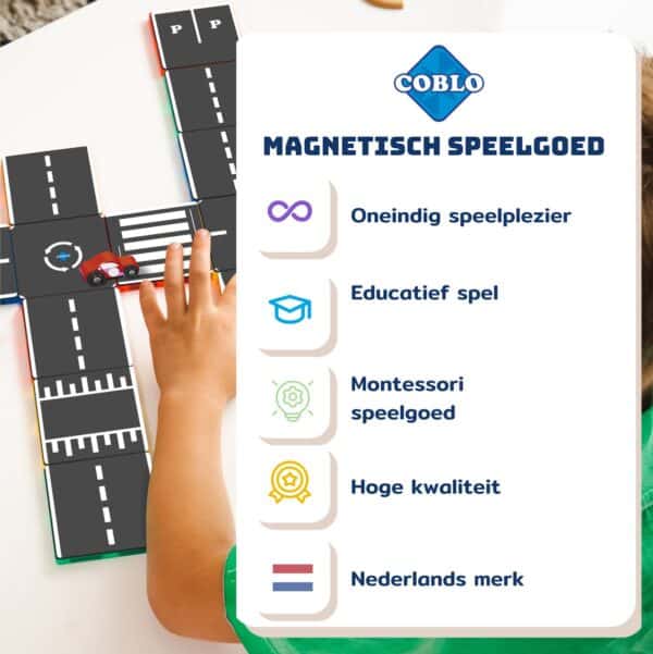 Coblo Wegen voor Magnetische Tegels 50 stuks - Afbeelding 8