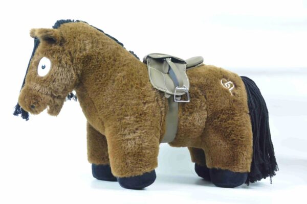 Crafty Ponies Advanced Zadel Licht Bruin (2)