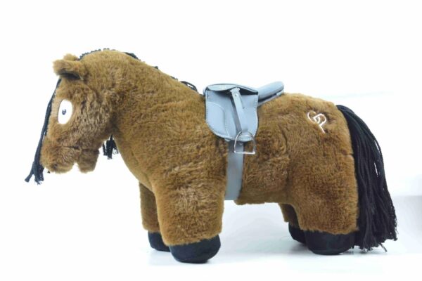 Crafty Ponies Advanced Zadel Licht Grijs (3)