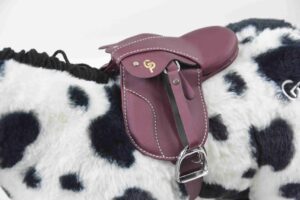 Crafty Ponies Advanced Zadel Raspberry (3)