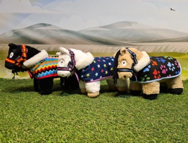 Crafty Ponies Deken Set Fleecedeken en Halster voor Paarden Knuffel bij Grasonderjevoeten (1)