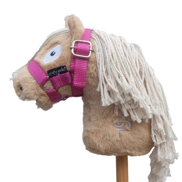 Crafty Ponies Hobby Horse Stokpaard Pony Palomino 3-6 jaar