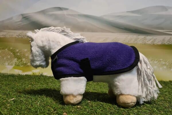 Crafty Ponies Veulen Fleecedeken Paars 096110818837 - 2