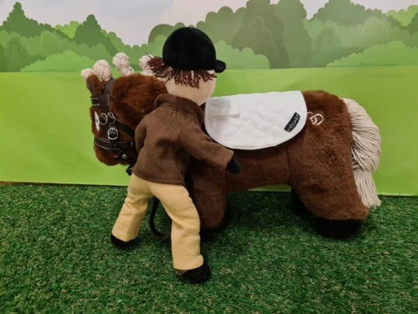 Crafty Ponies Zadeldek Premium Sjabrak Wit 7141092987930 - 5