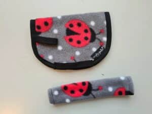 Crafty Ponies Zadeldekje en Singelbeschermer Lieveheersbeestje 7141092986087