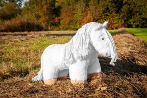 Crafty Pony Paarden Knuffel Wit incl. instructieboekje (1)