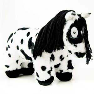 Crafty Pony Veulen Knuffel Bont zwart incl. instructieboekje 1