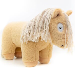 Crafty Pony Veulen Knuffel Wildkleur met Witte manen 2