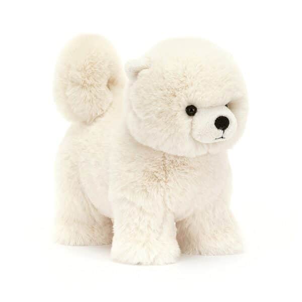 DAPH3P Jellycat Knuffel Hond Dwergkees Pomeriaan Daphne Pomeranian 670983146578 (1)