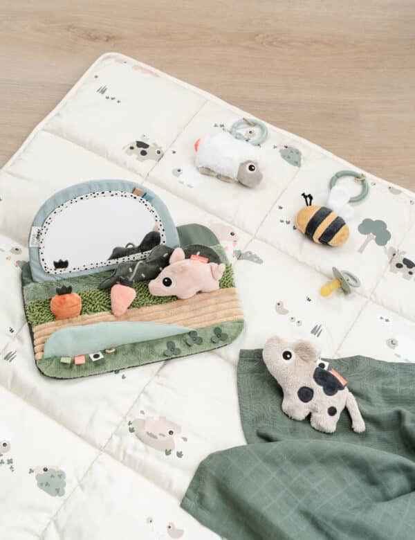 Done by Deer Rammelaar Varken Sensory Rattle Dotti Sand 5712643057116