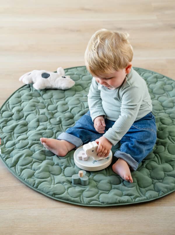 Done by Deer Speelkleed Activity Play Mat Tiny Farm Green - Afbeelding 6
