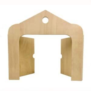 Egmont Toys Houten Tafel Theater Poppenkast 5420023041548