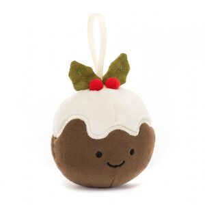 FFH6CP Jellycat Kerst Knuffel Festive Folly Christmas Pudding 670983146189 - (1)