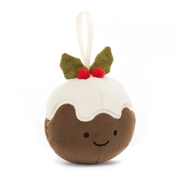 FFH6CP Jellycat Kerst Knuffel Festive Folly Christmas Pudding 670983146189 - (1)