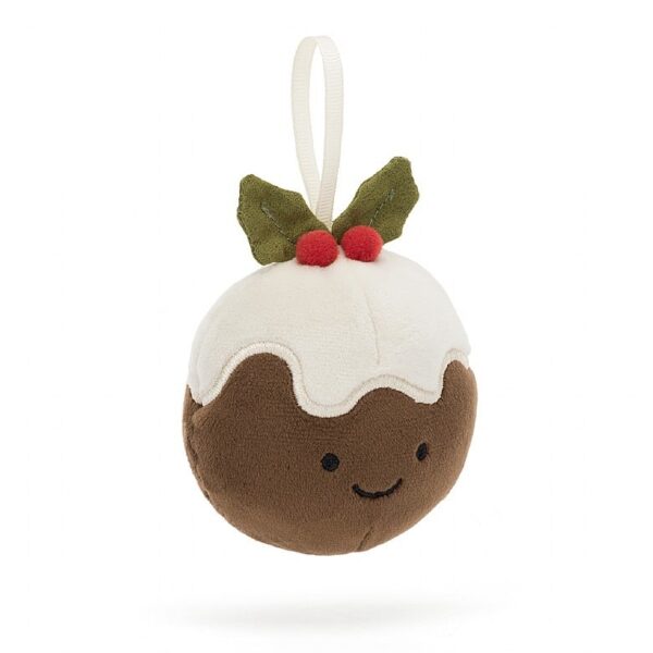 FFH6CP Jellycat Kerst Knuffel Festive Folly Christmas Pudding 670983146189 - (2)