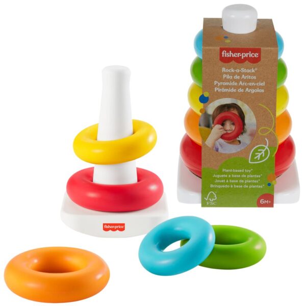 Fisher Price Stapelringen Kleurenringpiramide 0887961902242 (2)