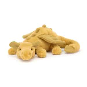 GLD6DDL Jellycat Knuffel Draak Golden Dragon Little 670983150179 (1)