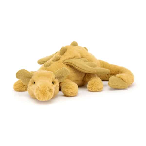GLD6DDL Jellycat Knuffel Draak Golden Dragon Little 670983150179 (1)