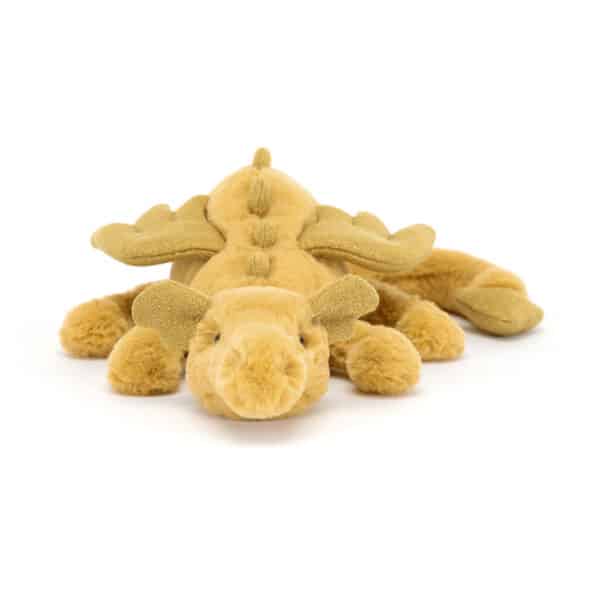 GLD6DDL Jellycat Knuffel Draak Golden Dragon Little 670983150179 (2)