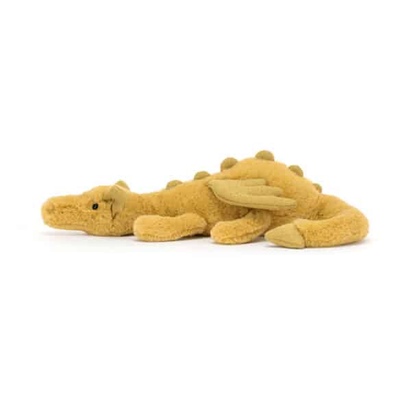 GLD6DDL Jellycat Knuffel Draak Golden Dragon Little 670983150179 (3)