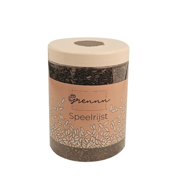 Grenn Speelrijst Zwart 750 gram 4800437969439
