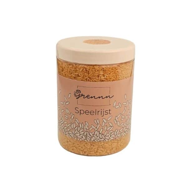 Grennn Speelrijst Oker Geel 750 gram 4800437969231 (1)