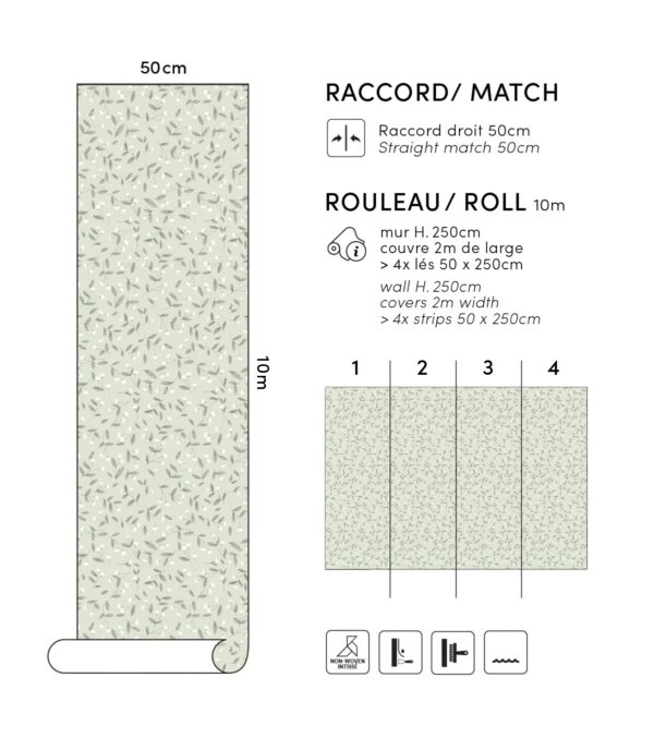 H0784 Lilipinso Eden Behang Flower Buds 3700412477823