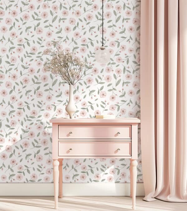 H0786 Lilipinso Eden Behang Sparkle and Flower Buds 3700412477809 (3)