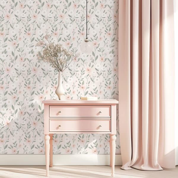 Lilipinso Eden Behangstaal Floral Blossom Pink 3700412477779